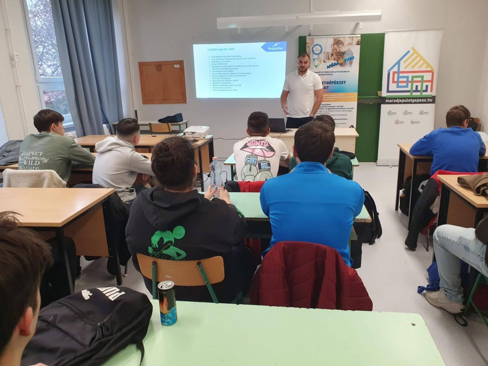 A HAJDU is részt vett a Maradj épületgépész! – MÉG projekt 2025-ben